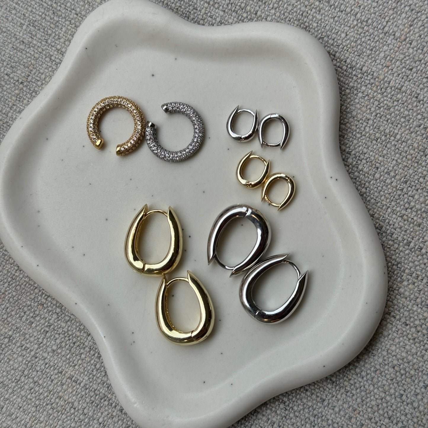 Chunky Dome Hoops