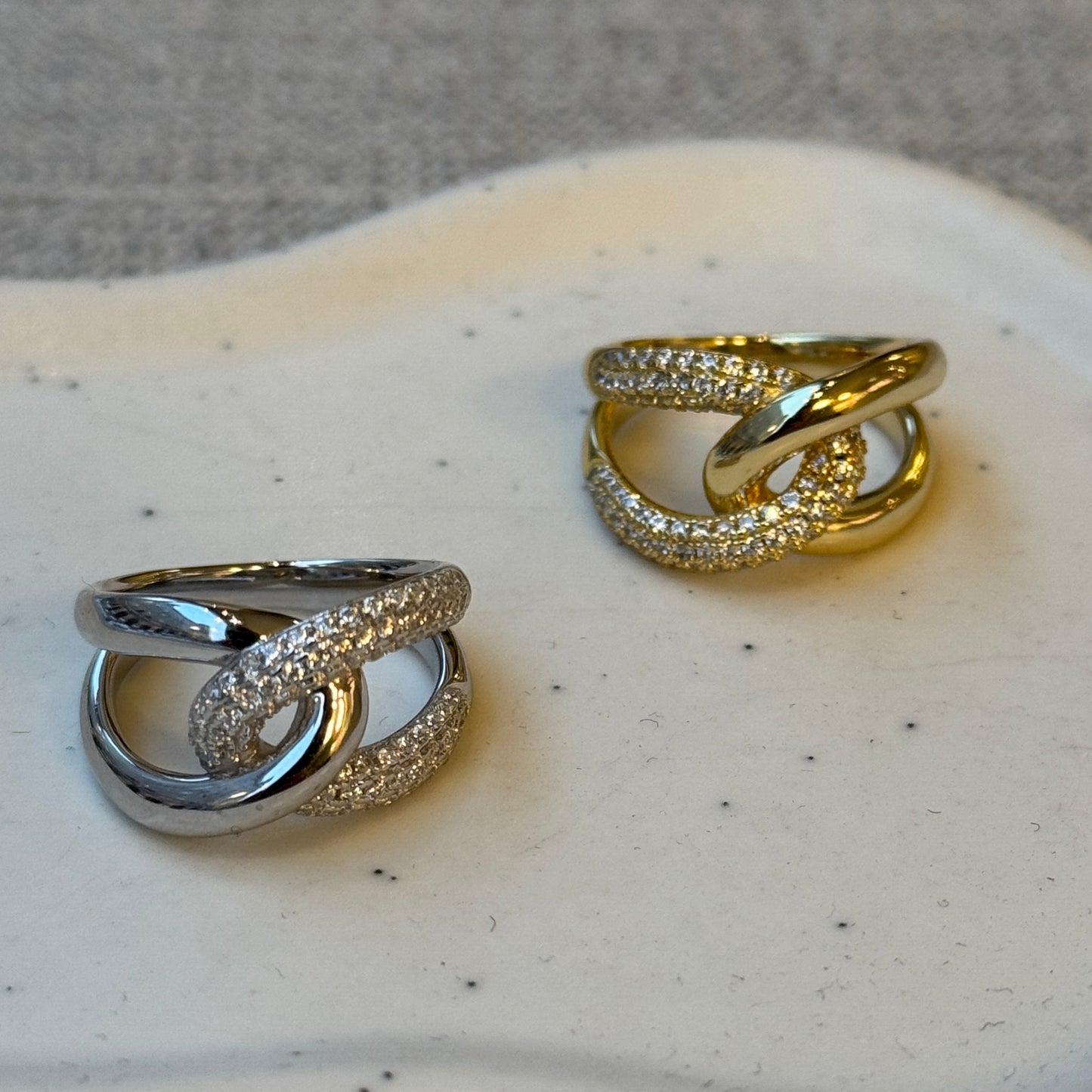 Bling Twist Ring