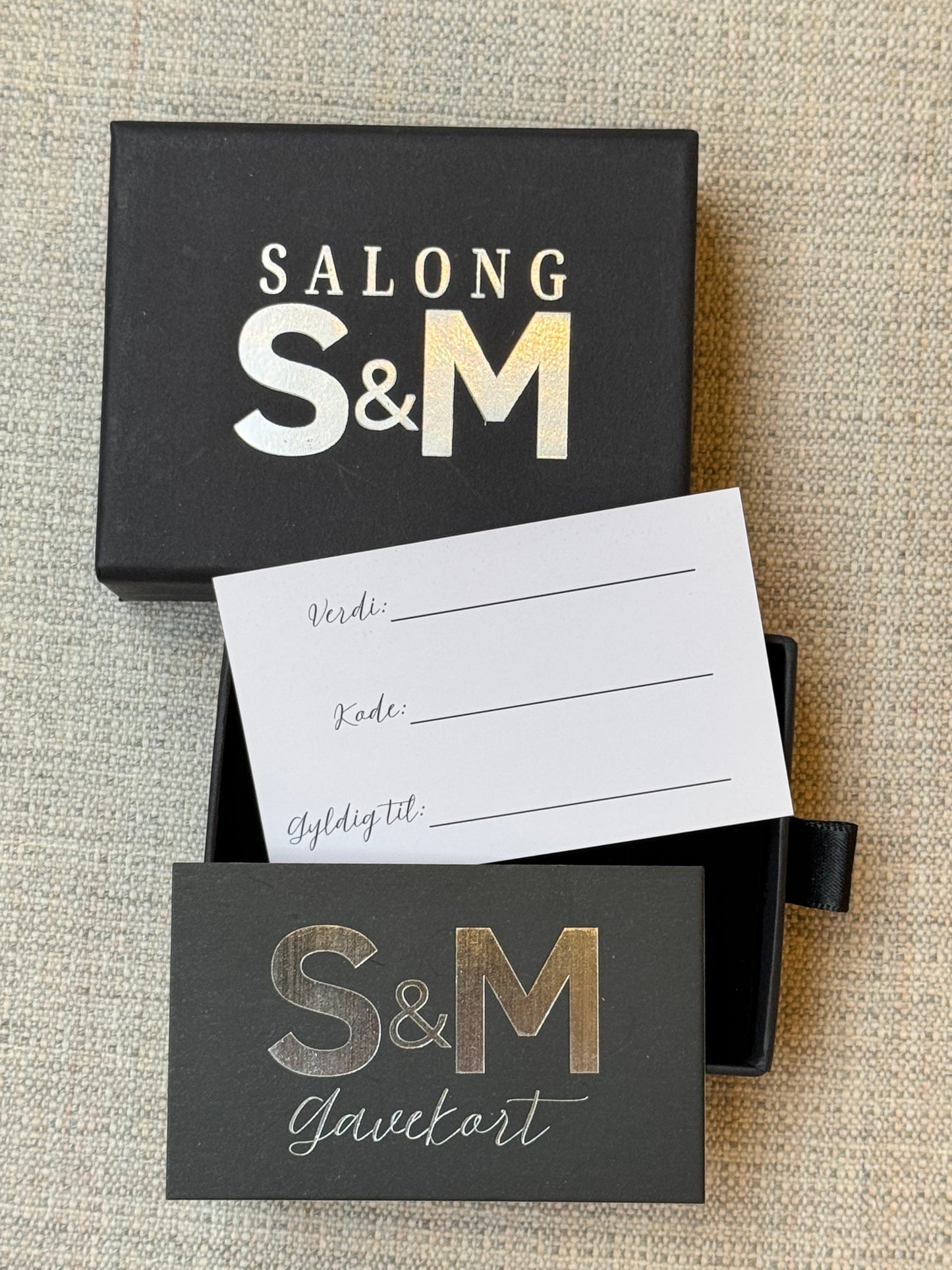 Gavekort Salong S&M