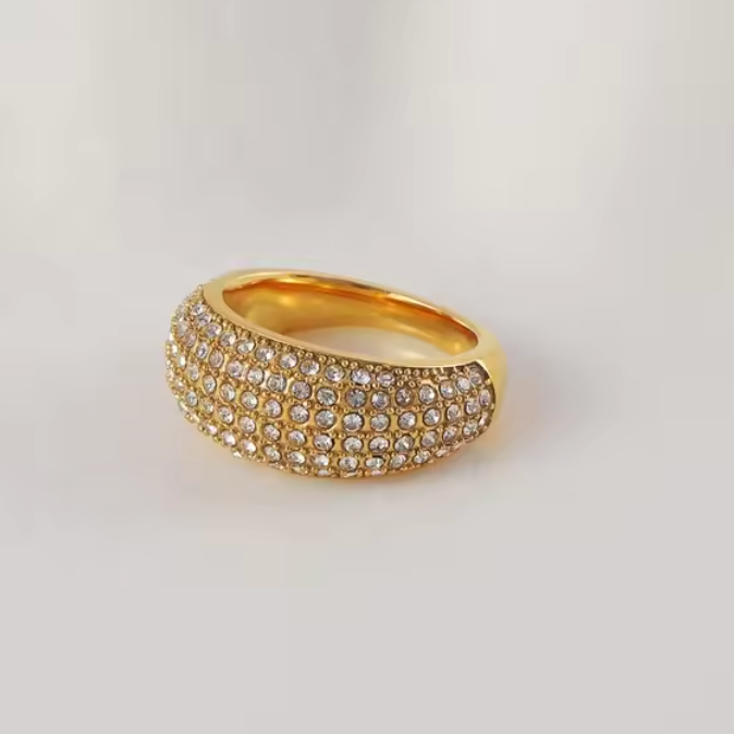 Chunky Pave Ring