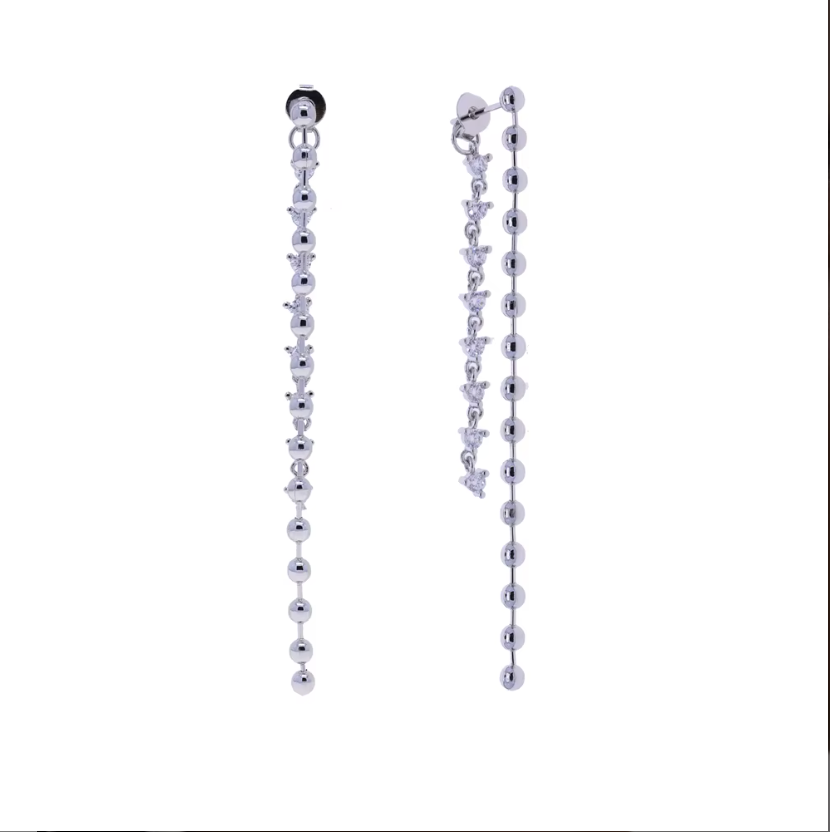 Double Drop Earring Gold