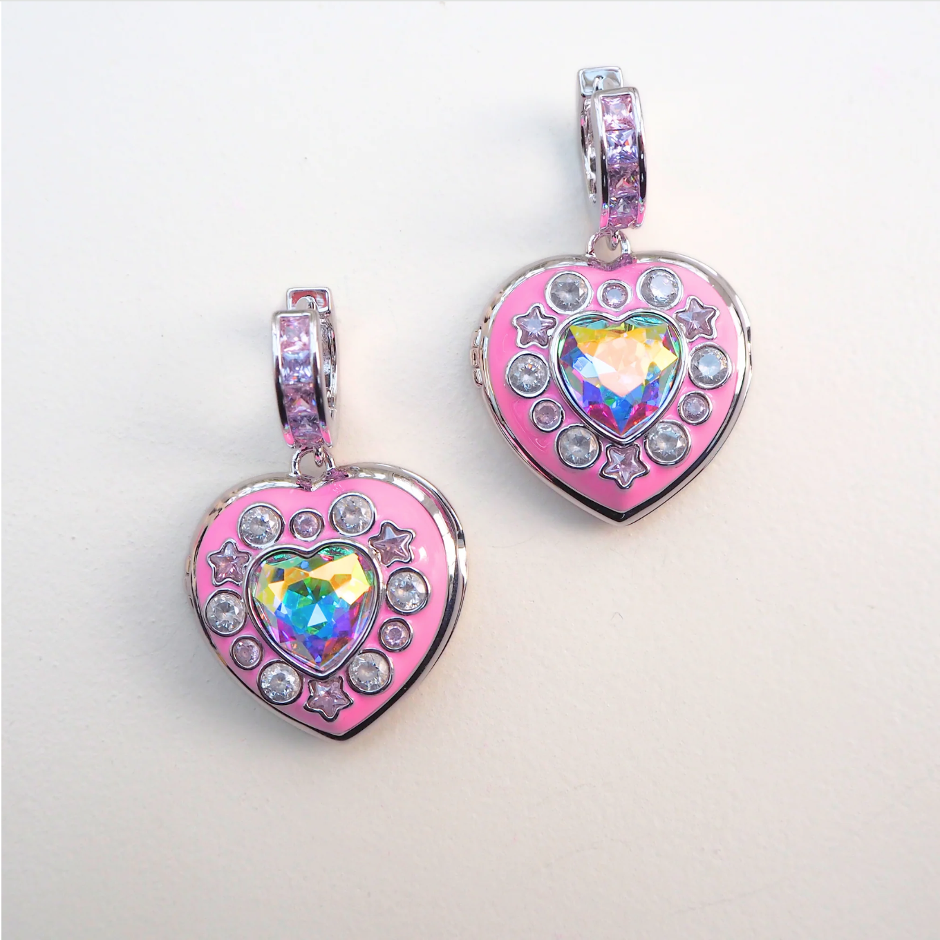 Cosmic Girl Earrings Silver