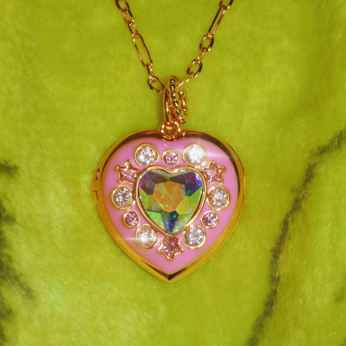 Cosmic Girl Locket on Chain