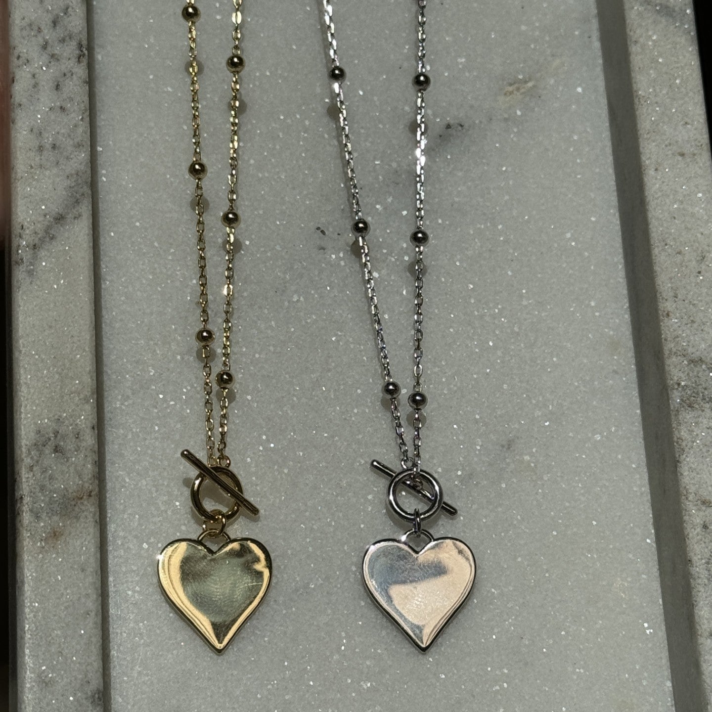 Heart on Chain Necklace
