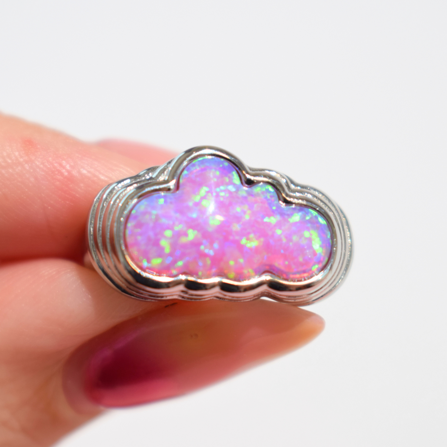 Cotton Candy Cloud Silver