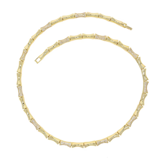 Bamboo Necklace Bling